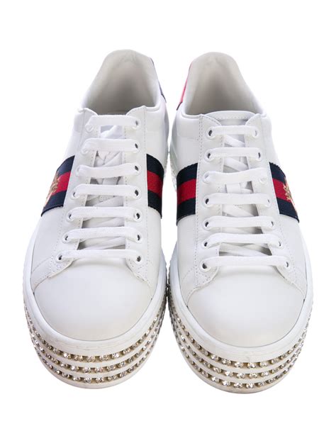 gucci ace sneakers with crystals replica|Gucci ace sneakers with crystals.